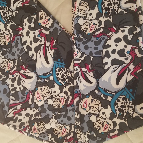LuLaRoe Pants - Disney Cruella leggings